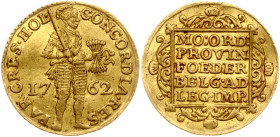 Netherlands Holland Ducat 1762