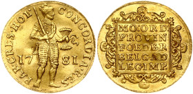 Netherlands Holland Ducat 1781