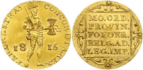 Netherlands Utrecht Ducat 1815
