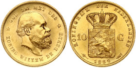 Netherlands 10 Gulden 1889