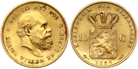 Netherlands 10 Gulden 1889