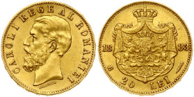Romania 20 Lei 1883 B