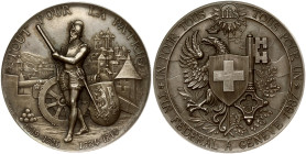 Switzerland Medal 1887 Federal shooting in Geneva