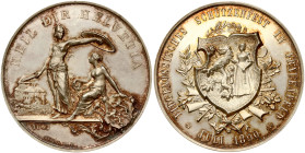 Switzerland Thurgau Medal 1890 Federal Shooting Festival in Frauenfeld