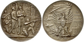 Switzerland Medal 1898 Federal shooting of Neuchatel