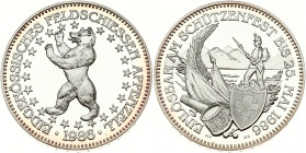 Switzerland 50 Francs 1986 Appenzell Shooting Festival