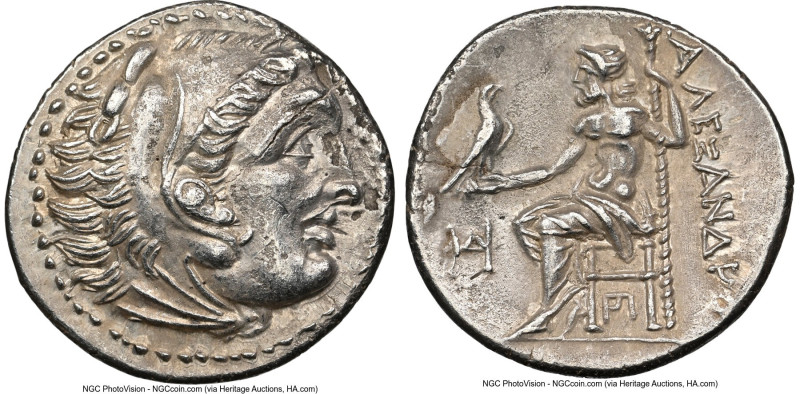 MACEDONIAN KINGDOM. Alexander III the Great (336-323 BC). AR drachm (18mm, 4.16 ...