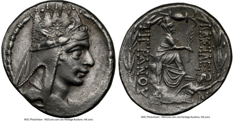 ARMENIAN KINGDOM. Tigranes II the Great (95-56 BC). AR tetradrachm (27mm, 15.66 ...