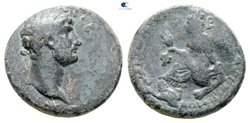 Cappadocia. Tyana. Hadrian AD 117-138. 
Bronze Æ

24 mm, 10,45 g



Nearl...