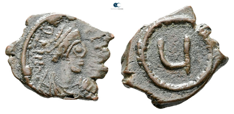 Tiberius II Constantine AD 578-582. Constantinople
Pentanummium Æ

18 mm, 2,2...