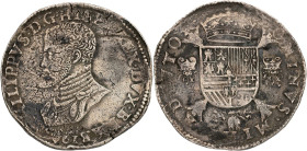 Filipsdaalder. Brabant. Antwerpen. Filips II. 1561. VF.

Vanhoudt. 265-AN/MA. Delm. 14. 41,76 g.