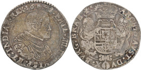 Halve dukaton. Brabant. Antwerpen. Filips IV. 1648. VF.

Vanhoudt 643 AN. 16,1 g.