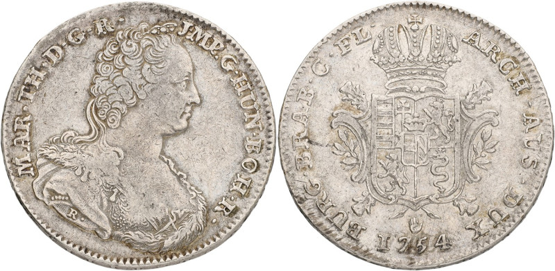 Dukaton. Brabant. Antwerpen. Maria Theresia. 1754. VF +.

Vanhoudt 814 AN. Del...