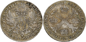 Kronenthaler. Brabant. Brussel. Maria Theresia. 1774. VF -.

Vanhoudt 828 BS. Delm. 388. 29,4 g.