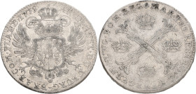 Kronenthaler. Brabant. Brussel. Maria Theresia. 1779. F / VF.

Vanhoudt 828 BS. Delm. 388. 29,4 g.