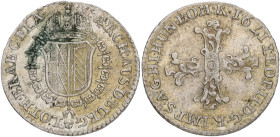 10 Oord. Brabant. Brussel. Leopold II. 1791. XF.

Vanhoudt 877. 2,3 g.