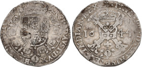 Patagon. Henegouwen. Filips II. 1644. VF.

Vanhoudt 645 TO. Delm. 300. 27,2 g.