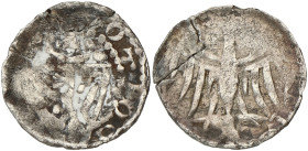 Denier. Gelderland. Arnhem. Otto II. ND (1229 - 1271). F.

Van der Chijs I-6. 0,54 g.