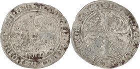 Dubbele Groot. Holland. Dordrecht. Jan van Beieren. 1422. F.

VdCH 6. 12.11. Ar. 2,84 g.