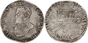 Filipsdaalder. Holland. Filips II. 1557. VF.

CNM 2.28.12. Delm. 40. Ar. 34,1 g.
