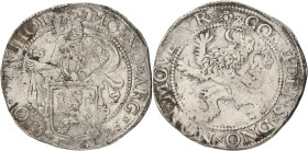 Leeuwendaalder op Hollandse muntvoet. Holland. 1576. VF -.

Cleaned. CNM 2.28.66. Delm. 831. 24,4 g.
