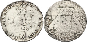 Dukaton of zilveren rijder. Holland. 1673. F.

CNM 2.28.84. Delm. 1014. Ar. 31,42 g.