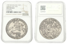 Dukaton of zilveren rijder. Utrecht. 1796. UNC details.

NGC graded: 6648532-006. Gepoetst (Zaponlak). Beutz collection, king Farouk collection. CNM...