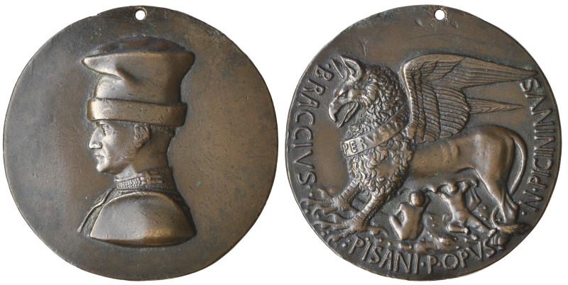 Antonio di Puccio called Pisanello (c. 1394-1455), Niccolò Piccinino, condottier...