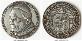 Republic silver "Visit of Pope John Paul II" Medal 1981 XF, Honeycutt-771. 44mm. HID09801242017 © 2024 Heritage Auctions | All Rights Reserved www.HA....