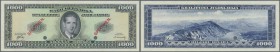Yugoslavia: not issued Banknote 1000 Dinara series 1943 Specimen, P.35Fs, in perfect UNC condition. Extremely Rare! Condition: UNC.