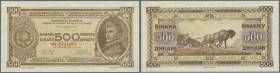 Yugoslavia: 500 Dinars 1946 P. 66 in condition: aUNC