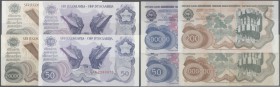 Yugoslavia: set with 31 Banknotes series 1965-1991, containing 100 Dinara 1965, 5-50 Dinara 1968, 500 Dinara 1970, 20 and 1000 Dinara 1974, 10-1000 Di...