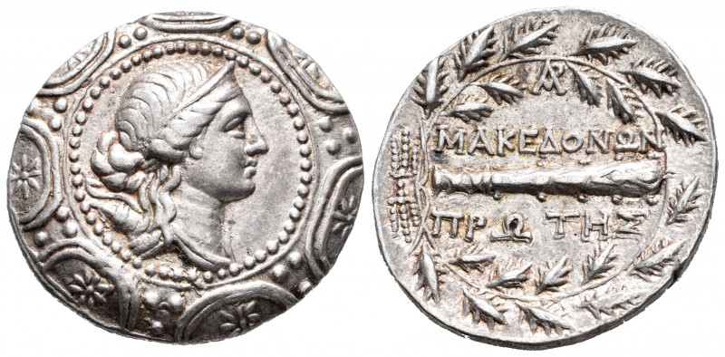 Imperio Macedonio. Amphipolis. Tetradracma. 158-149 a.C. (Gc-1386). (Cy-1435). A...