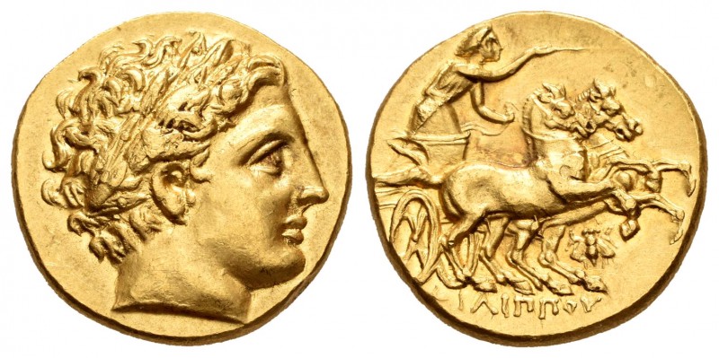 Imperio Macedonio. Filipo II. Estátera. 323-316 a.C. Magnesia ad Maeandrum. (Sng...