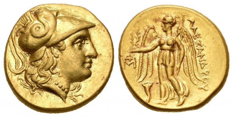 Imperio Macedonio. Alejandro III Magno. Estátera. 336-323 a.C. Coelia. (Müller-3...