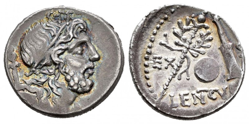 Cornelia. Denario. 76-75 a.C. Hispania. (Ffc-628). (Craw-393/1b). (Cal-487). Anv...