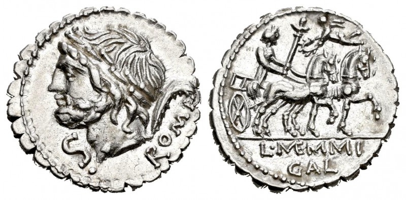 Memmia. Denario. 106 a.C. Roma. (Ffc-907). (Craw-313/16). (Cal-981). Anv.: Cabez...
