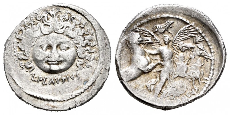 Plautia. Denario. 47 a.C. Roma. (Ffc-1006). (Craw-453/1a). (Cal-1133). Anv.: Cab...