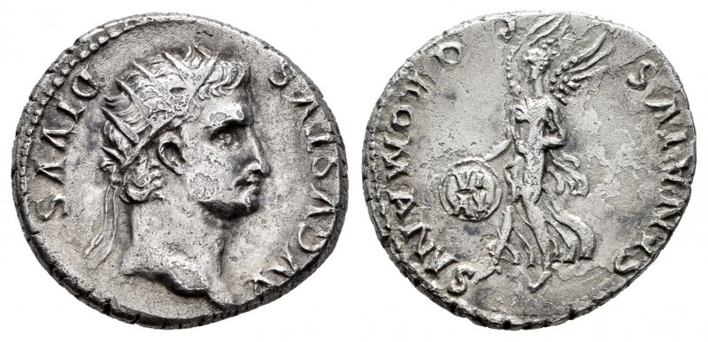 Guerras Civiles. Denario. 68-69 a.C. Roma. (Ric-116). (Cohen-254). Anv.: Cabeza ...