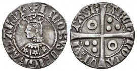 Corona de Aragón. Jaime II (1291-1327). Croat. Barcelona. (Cru-333). Ag. 2,78 g. Con anillos en 1º y 4º cuadrante. EBC. Est...220,00. 

The Crown of...