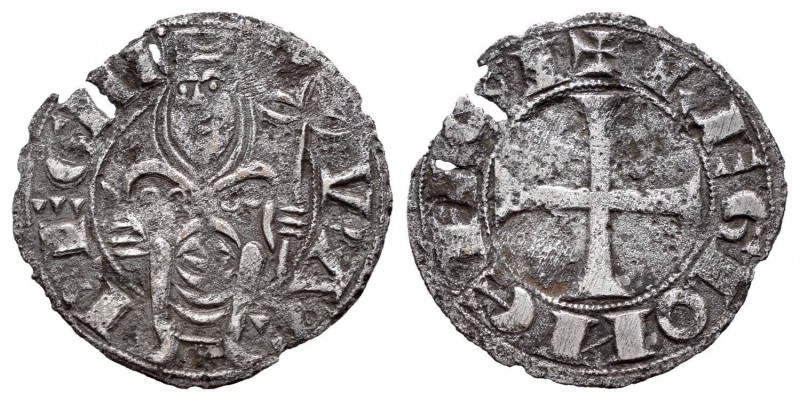 Reino de Castilla y León. Doña Urraca (1109-1126). Dinero. (Bautista-14). (Mozo-...