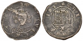 Reino de Castilla y León. Enrique IV (1454-1474). Cuartillo. (Bautista-997). Ve. 3,36 g. Ceca A románica bajo el castillo. Rara. MBC-. Est...200,00. ...