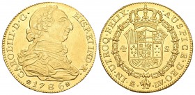 Carlos III (1759-1788). 4 escudos. 1796. Madrid. DV. (Cal-311). Au. 13,47 g. Brillo original. Escasa. EBC+. Est...800,00. 

Charles III (1759-1788)....
