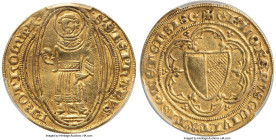 Metz. Free City gold Florin (Goldgulden) ND (1620-1645) AU53 PCGS, Metz mint, KM12, Fr-164a. 3.46gm. Cross Stop variety. Only three of this type have ...
