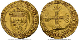 Louis XII gold Écu d'Or au Soleil ND (1498-1515) AU Details (Cleaned) NGC, Rouen mint, Gad-161, Fr-323. 3.41gm. HID09801242017 © 2024 Heritage Auction...