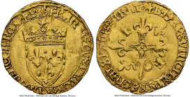 Francois I gold Écu d'Or ND (1515-1547) AU Details (Cleaned) NGC, Bayonne mint, Fr-338. 3.25gm. HID09801242017 © 2024 Heritage Auctions | All Rights R...