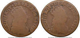 Louis XIV Mint Error - Dual Obverse Mule Liard 1657 Good 6 Brown NGC, cf. KM192 (Features Piece without Mint Error). HID09801242017 © 2024 Heritage Au...