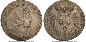 Louis XIV 1/4 Ecu 1695-A AU53 NGC, Paris mint, KM293.25, Gad-152 (R2). HID09801242017 © 2024 Heritage Auctions | All Rights Reserved www.HA.com/TexasA...