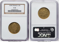 Louis XIV gold Louis d'Or 1694-Y F15 NGC, Bourges mint, KM303.1, Gad-252 (R2). HID09801242017 © 2024 Heritage Auctions | All Rights Reserved www.HA.co...