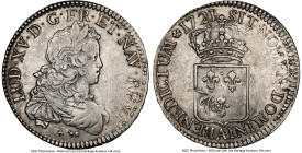 Louis XV Ecu 1721-A AU Details (Obverse Tooled) NGC, Paris mint, KM459.1, Dav-1328, Gad-319, Dup-1665. HID09801242017 © 2024 Heritage Auctions | All R...